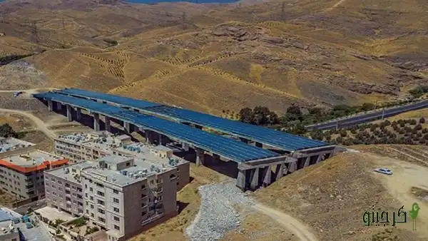 پل روگذر شمال کرج،بلندترین پل غرب آسیا