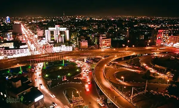 کرج در شب